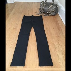 BCBGeneration Black Side Zipped Skinny Pants, Sz 2